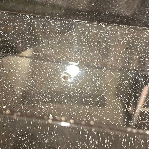 Juicy Couture Home Glitter Infused Clear Storage Box- Silver Glitter - Picture 8 of 10